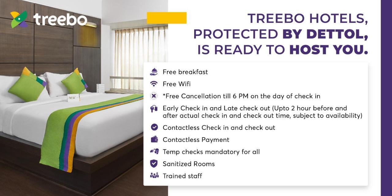 Treebo Trip Airport Pride Inn Hyderabad Exterior foto